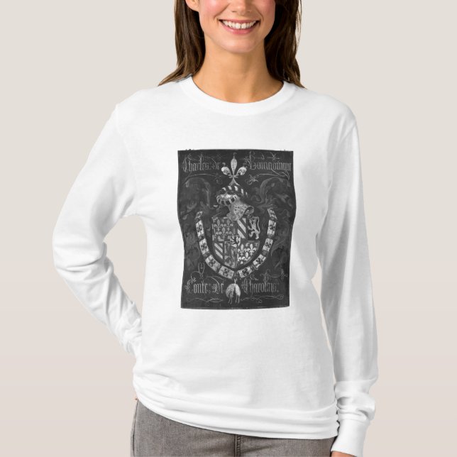 Camiseta Brasão de Charles de Bourgogne (Frente)