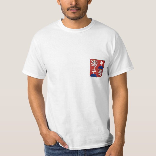Camiseta Brasão de Checoslováquia (Frente)
