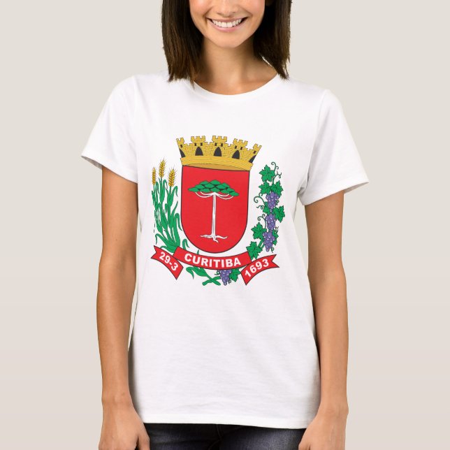 Camiseta Brasão de Curitiba (Frente)