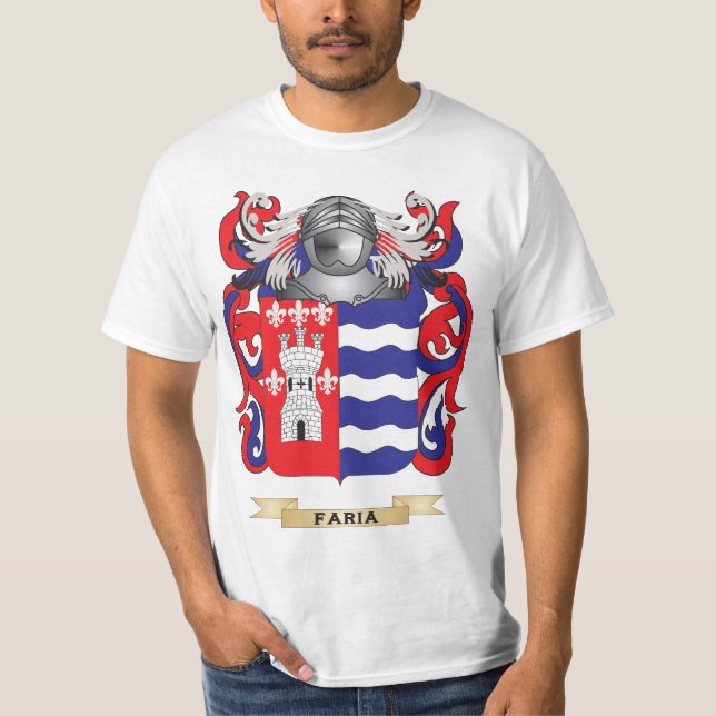 Camiseta Brasão de Faria (Frente)