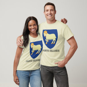 Camiseta Brasão de Faroe Island