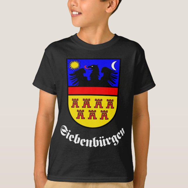 Camiseta brasão de fiador de sete (Frente)