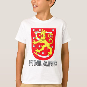 Camiseta Brasão de Finlandia