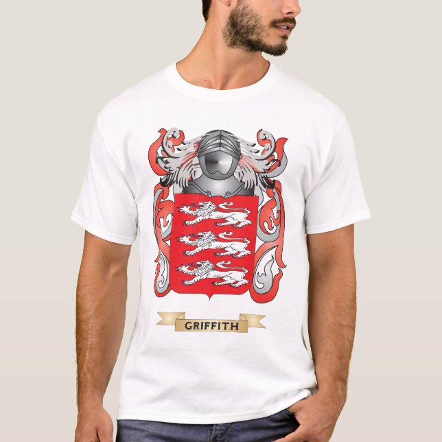 Camiseta Brasão de Griffith (crista da família) (Frente)