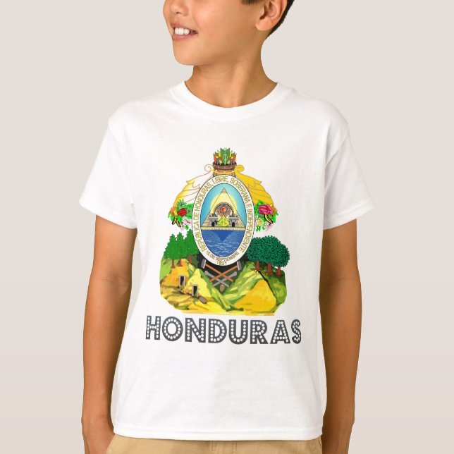Camiseta Brasão de Honduras (Frente)