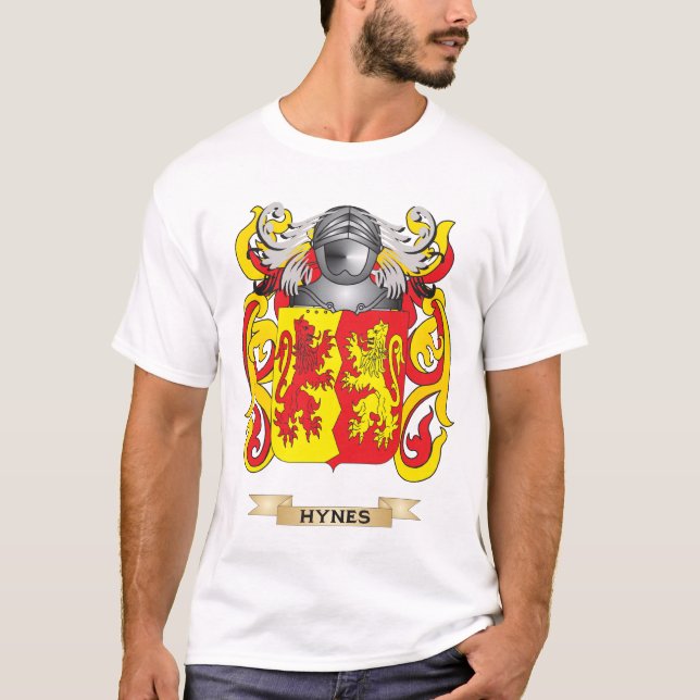 Camiseta Brasão de Hynes (crista da família) (Frente)