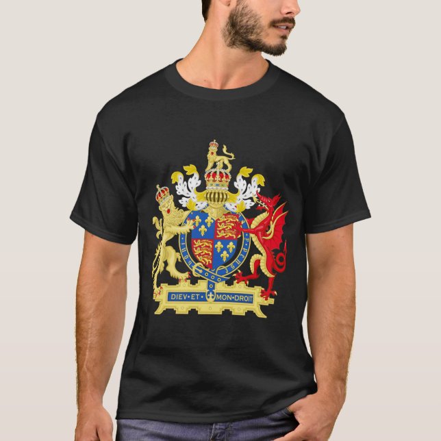 Camiseta Brasão de Inglaterra (Frente)