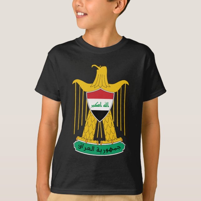 Camiseta Brasão de Iraque (Frente)