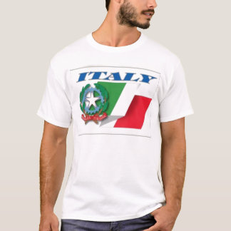 Camiseta Brasão de Italia