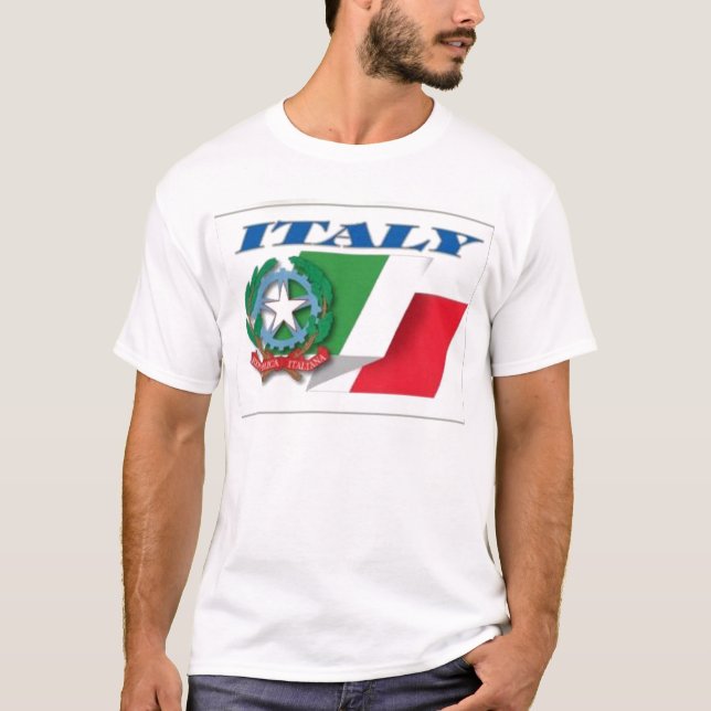 Camiseta Brasão de Italia (Frente)