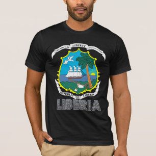 Camiseta Brasão de Liberia