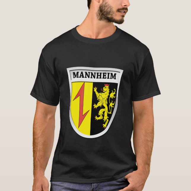 Camiseta Brasão de Mannheim (Wappen) 0011 (Frente)