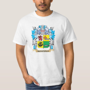 Camiseta Brasão de Mcdonald - crista da família