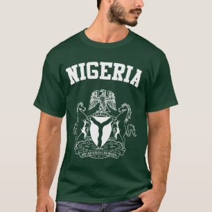 Camiseta Brasão de Nigéria