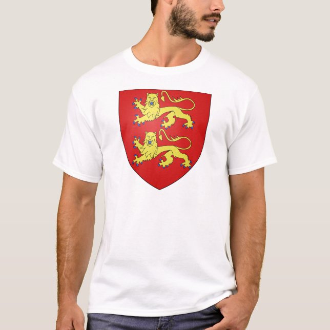 Camiseta Brasão de Normandy (France) (Frente)