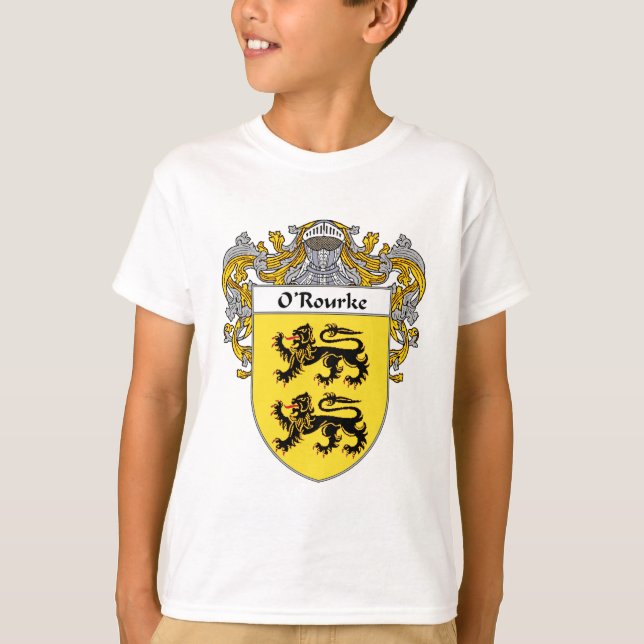 Camiseta Brasão de O'Rourke (envolvida) (Frente)