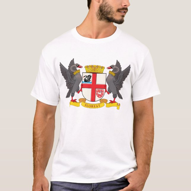 Camiseta Brasão de Perth (Frente)