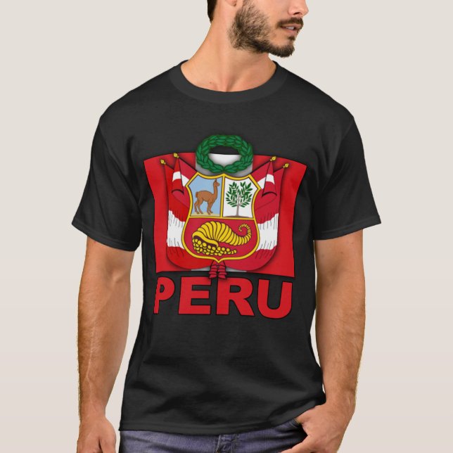 Camiseta Brasão de Peru (Frente)