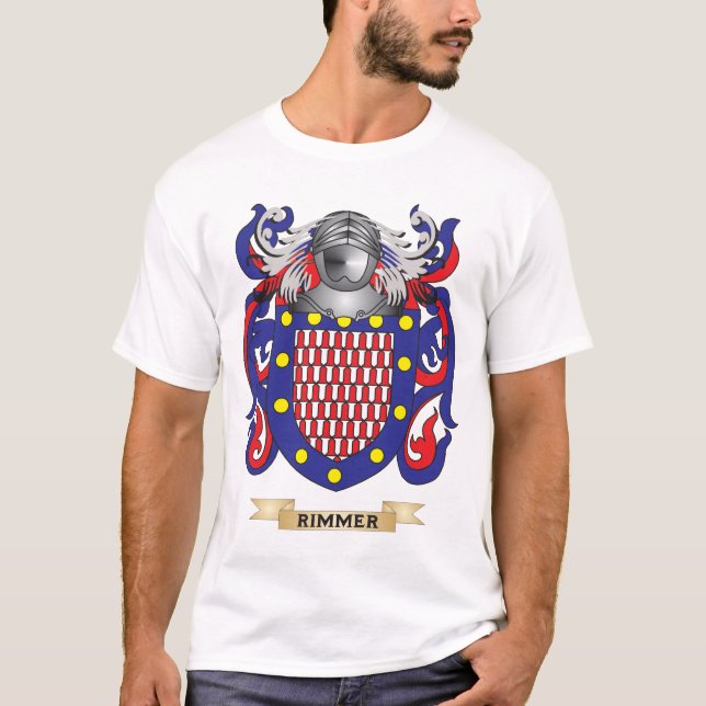 Camiseta Brasão de Rimmer (crista da família) (Frente)