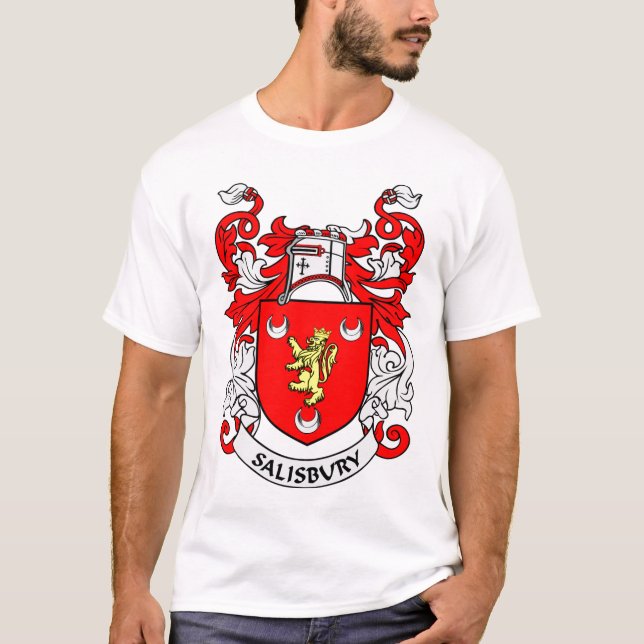 Camiseta Brasão de SALISBÚRIA (Frente)
