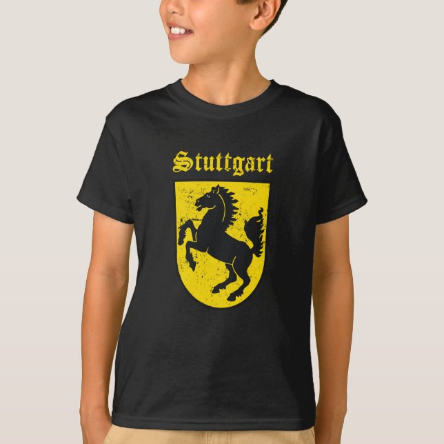 Camiseta Brasão de Stuttgart (Frente)