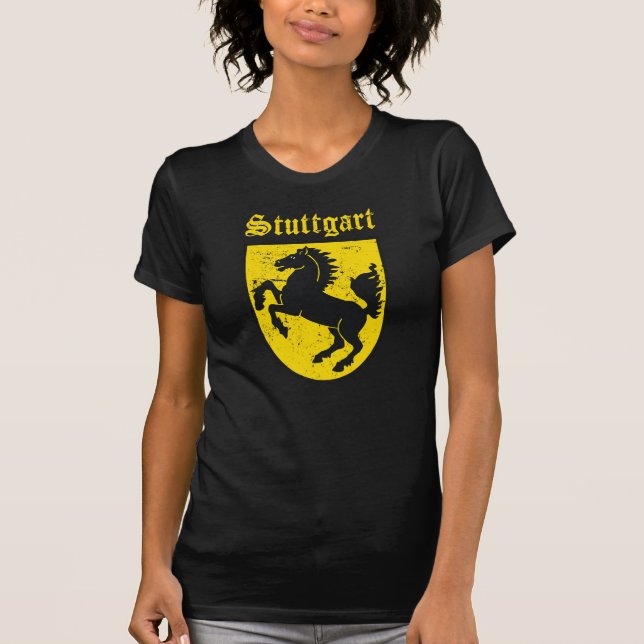 Camiseta Brasão de Stuttgart (Frente)