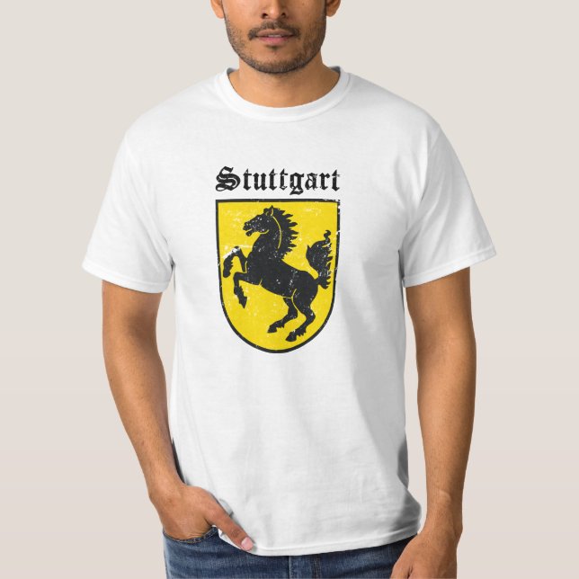 Camiseta Brasão de Stuttgart (Frente)