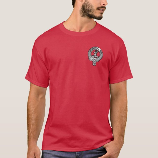 Camiseta Brasão do Clã Fraser de Lovat (Frente)