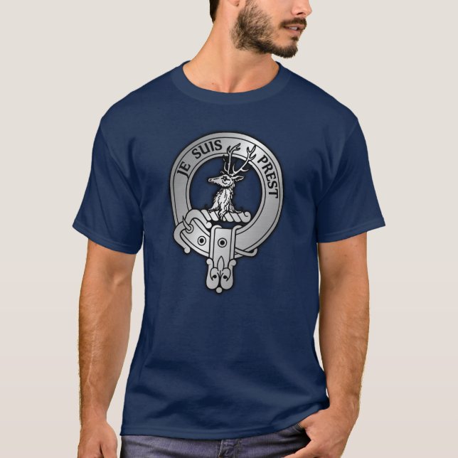 Camiseta Brasão do Clã Fraser de Lovat (Frente)