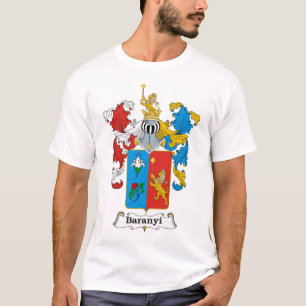 Camiseta Brasão do Hungarian da família de Baranyi