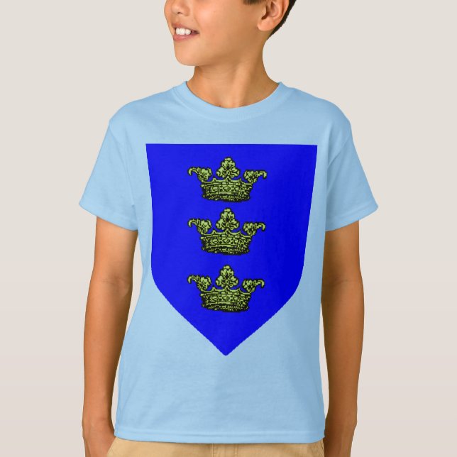 Camiseta Brasão do rei Arthur (Frente)