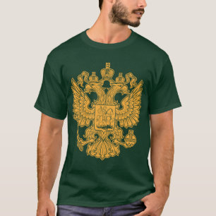Camiseta Brasão do russo da Federação Russa