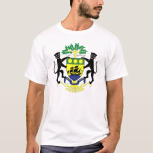 Camiseta Brasão do t-shirt de Gabon