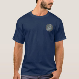 Camiseta Brasão e Nó Tartã do Clã MacDowall