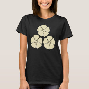 Camiseta Brasão Oriental Vintage do Clã Akizuki Japonês Kam