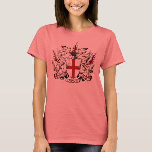 Camiseta Brasão real BRITÂNICA