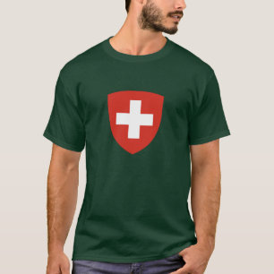 Camiseta Brasão suíça