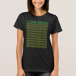 Camiseta Brasil: 100 bolas Crianças Bebês Bandeira Brasilei
