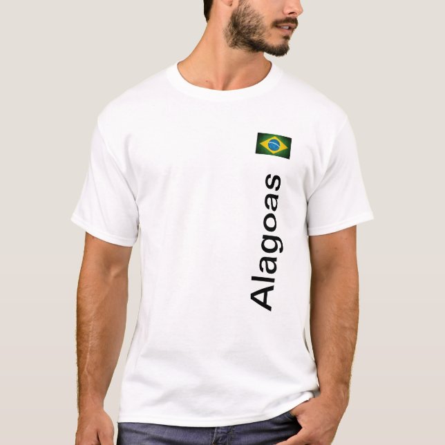 Camiseta Brasil Alagoas (Frente)