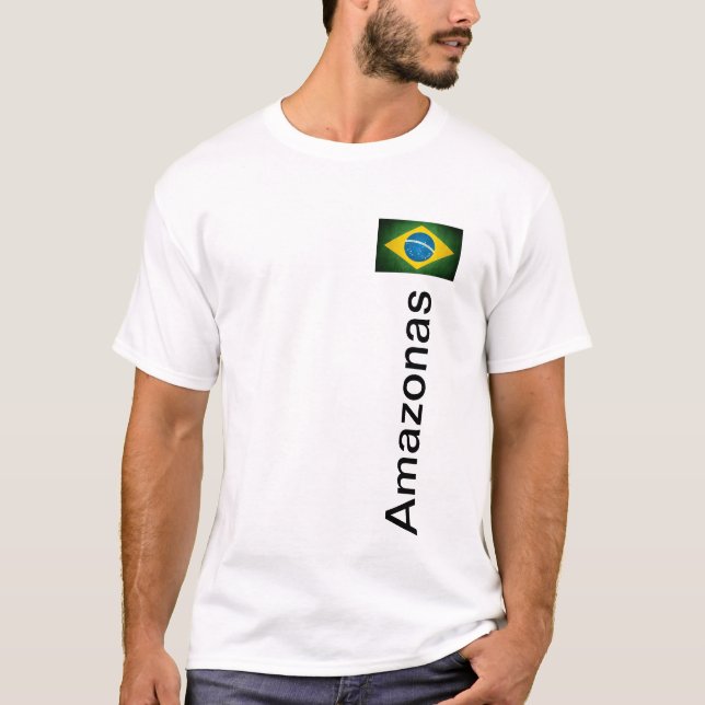 Camiseta Brasil  Amazonas (Frente)