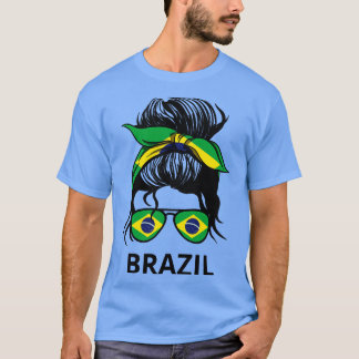 Camiseta Brasil: Bandeira brasileira com trocadilho
