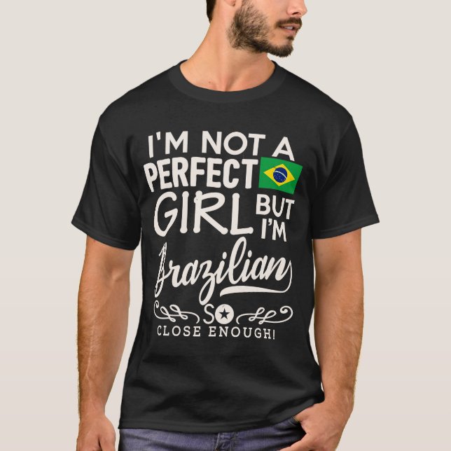 Camiseta Brasil: Bandeira Brasileira do Orgulho Mulheres do (Frente)