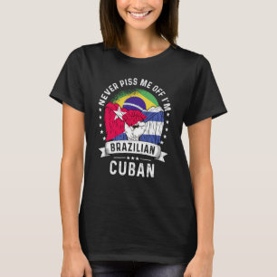 Camiseta Brasil: Bandeira Cuba cresce orgulho de cidadãos h