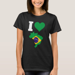 Camiseta Brasil Bandeira do Brasil Eu Amo o Brasil 1