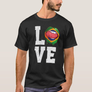 Camiseta Brasil: Bandeira do futebol brasileiro