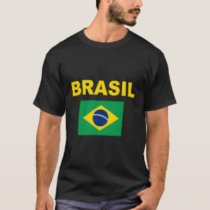 Camiseta Brasil Bandeira Legal Brasil Bandeira Homens Brasi