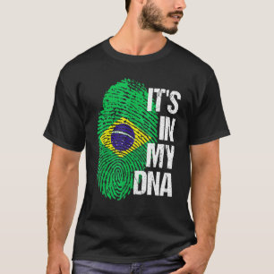 Camiseta Brasil: Bandeja Home Heart Raia Dna Impressão Digi