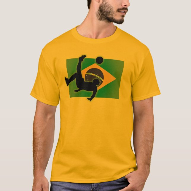 Camiseta Brasil Bicicleta Kick (Frente)