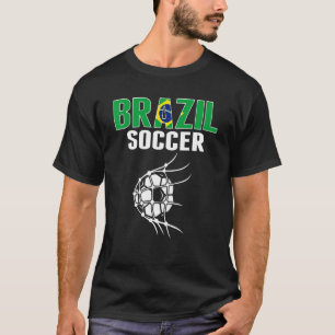 Camiseta Brasil: Bola De Futebol Na Internet