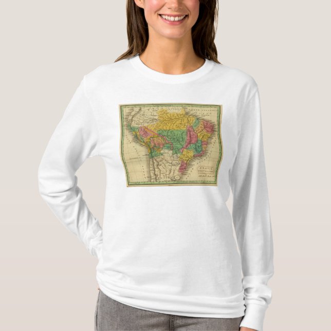 Camiseta Brasil, Bolívia, Peru (Frente)